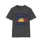 Cheese, Flags, Football T-Shirt