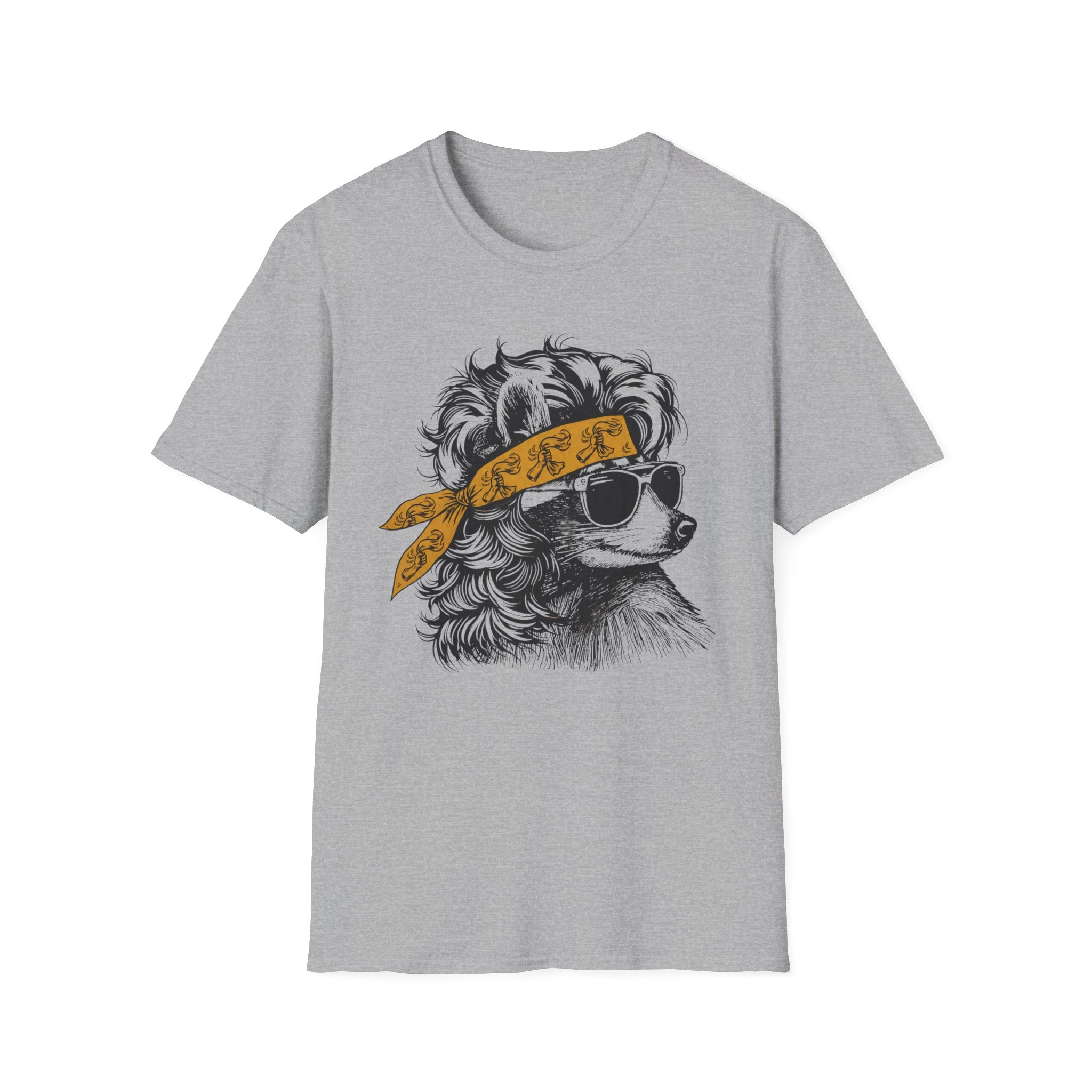 Steel, Coon Bandana T-Shirt