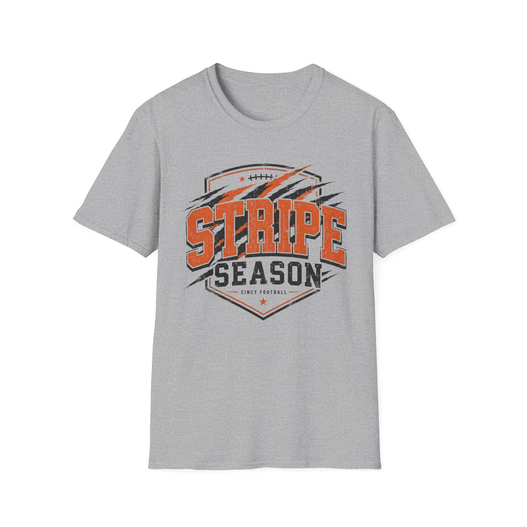 Stripe Season Badge T-Shirt