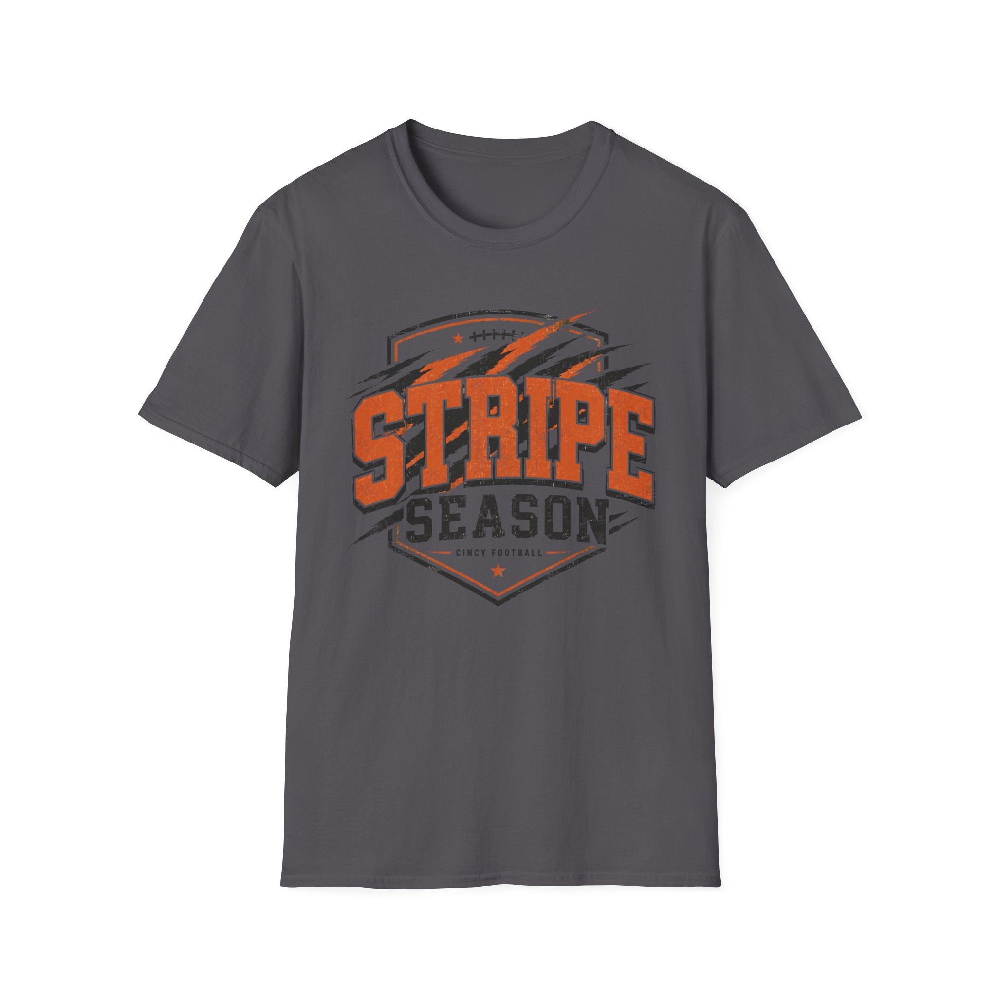 Stripe Season Badge T-Shirt