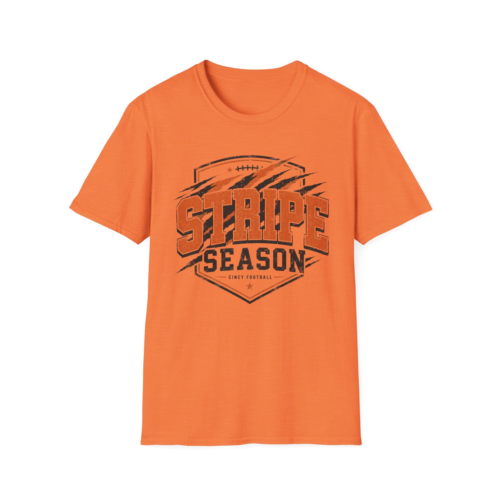 Stripe Season Badge T-Shirt
