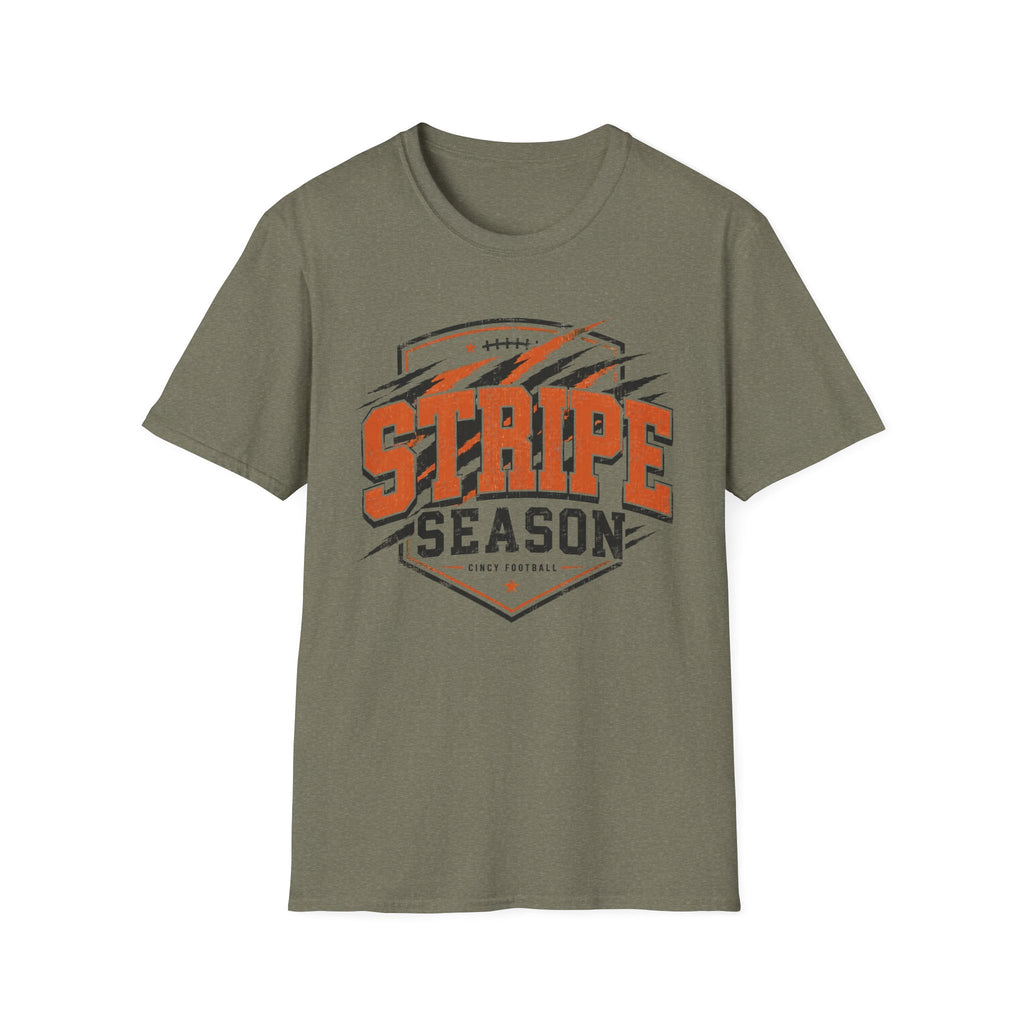 Stripe Season Badge T-Shirt