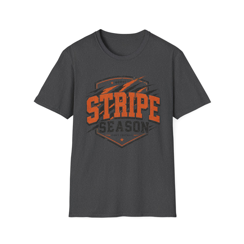 Stripe Season Badge T-Shirt