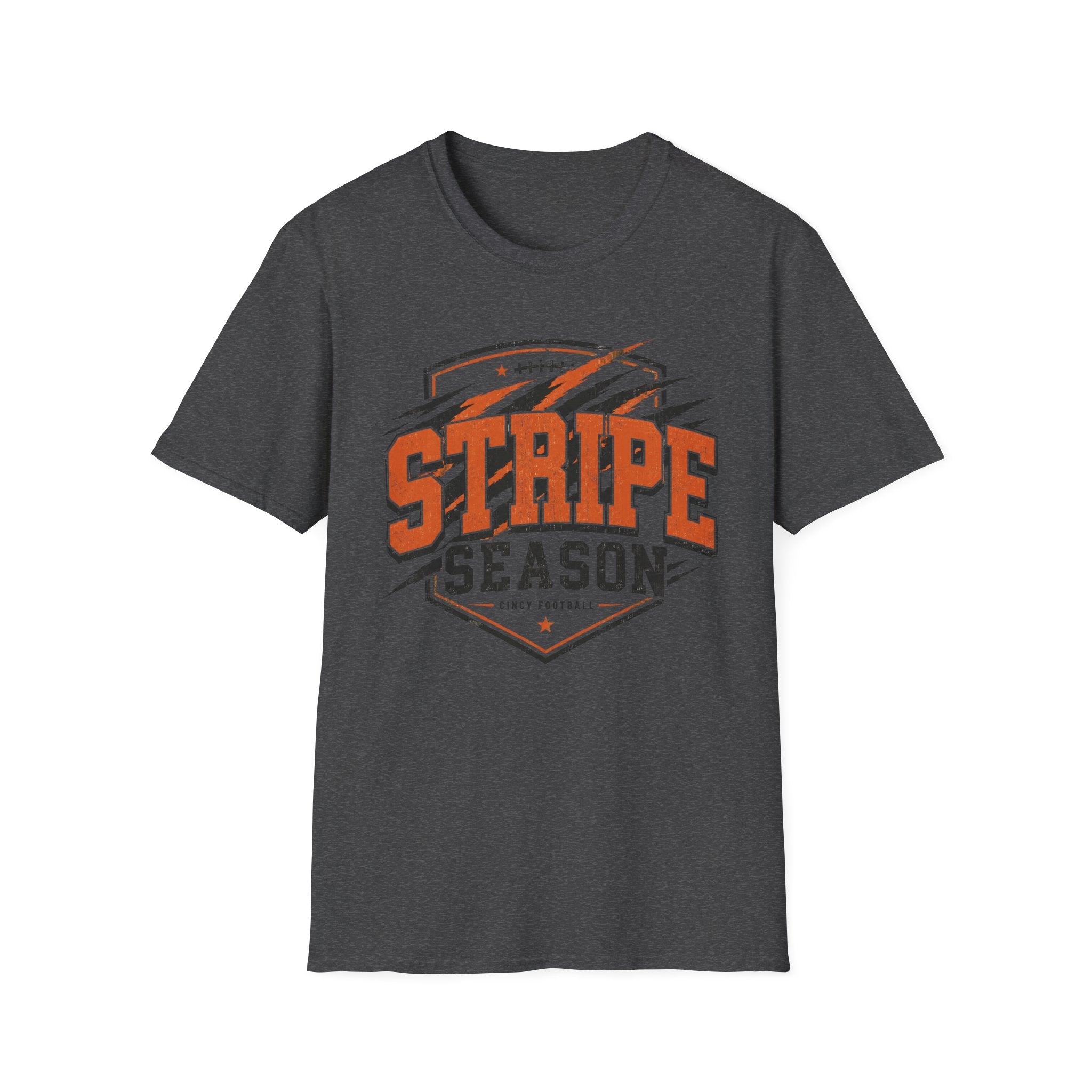 Stripe Season Badge T-Shirt